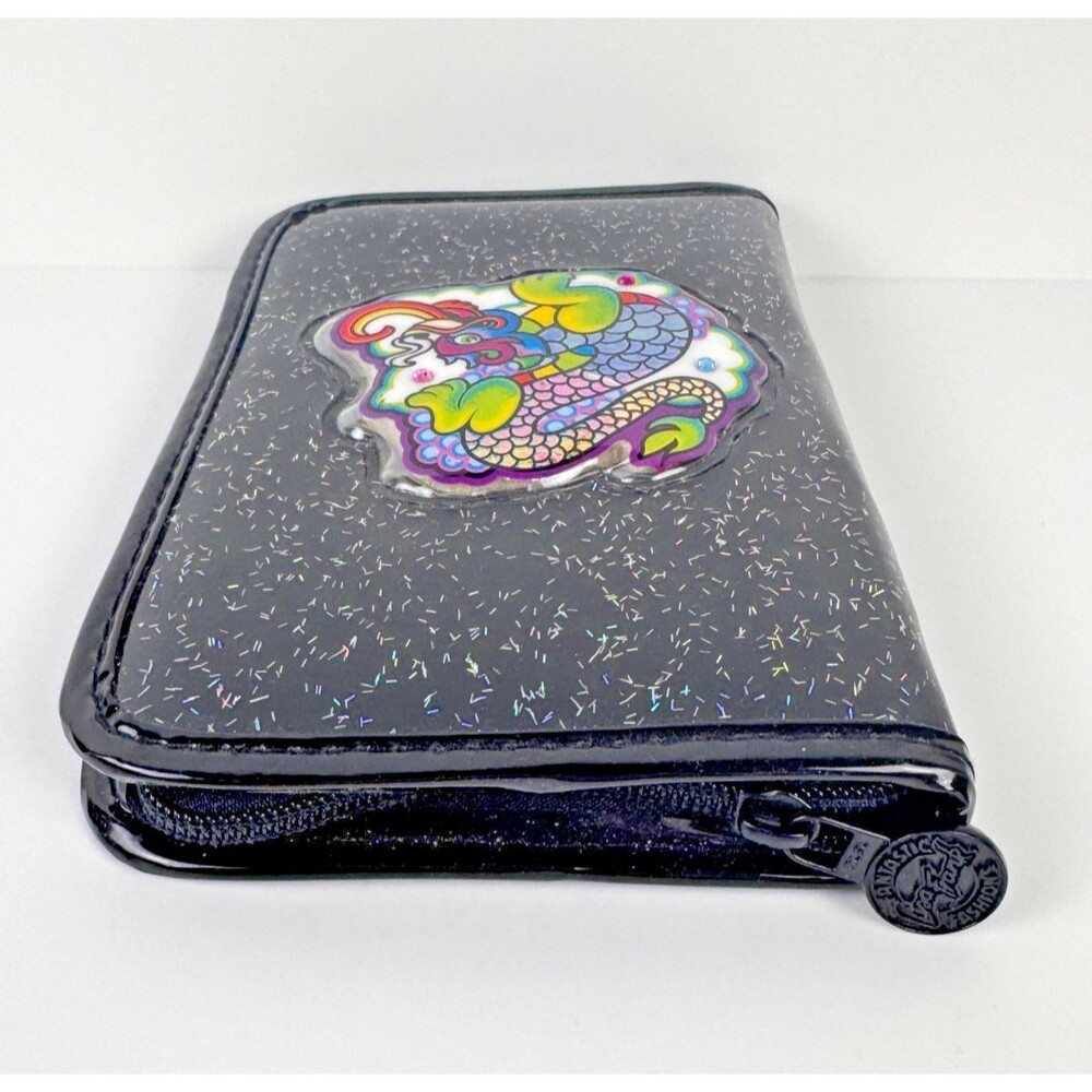 Lisa Frank Holographic Dragon Mini Planner Address Book Binder Vtg 90s - Picture 4 of 16